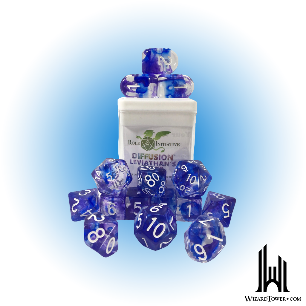 SET OF 15 DICE: DIFFUSION LEVIATHANS WAKE SPECIAL